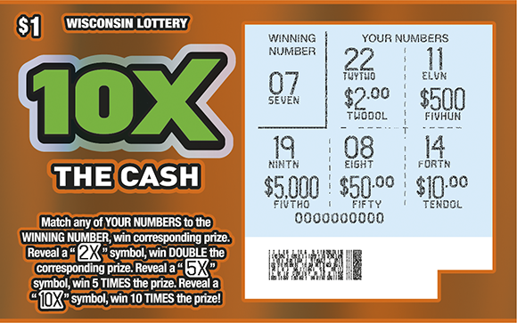 10X THE CASH (2740) | Wisconsin Lottery